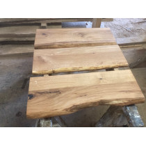 *Treppenstufen Wildeiche* Treppenstufe, Trittstufe, Holzstufe, Baumkante, Massivholz, 90x28x4cm